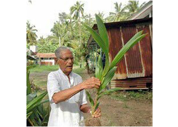 Agriculture Minister at farm Visit