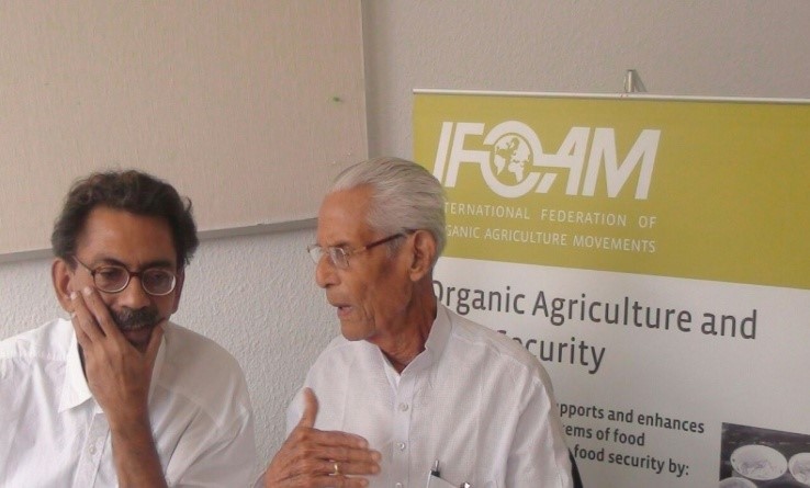 Agriculture Minister at farm Visit